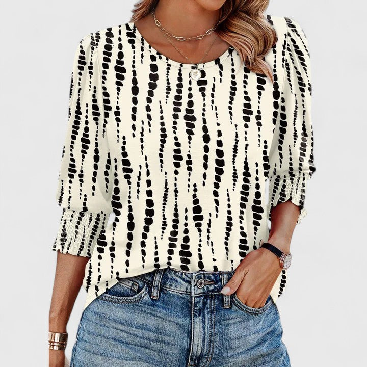 Lorna | Elegants Smockēts Top