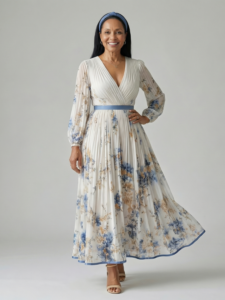 Eloane | Plepota Wrap Midi Kleita