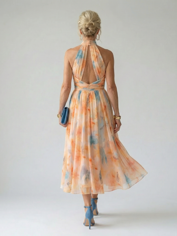 Julienne | Mīksta halter midi kleita