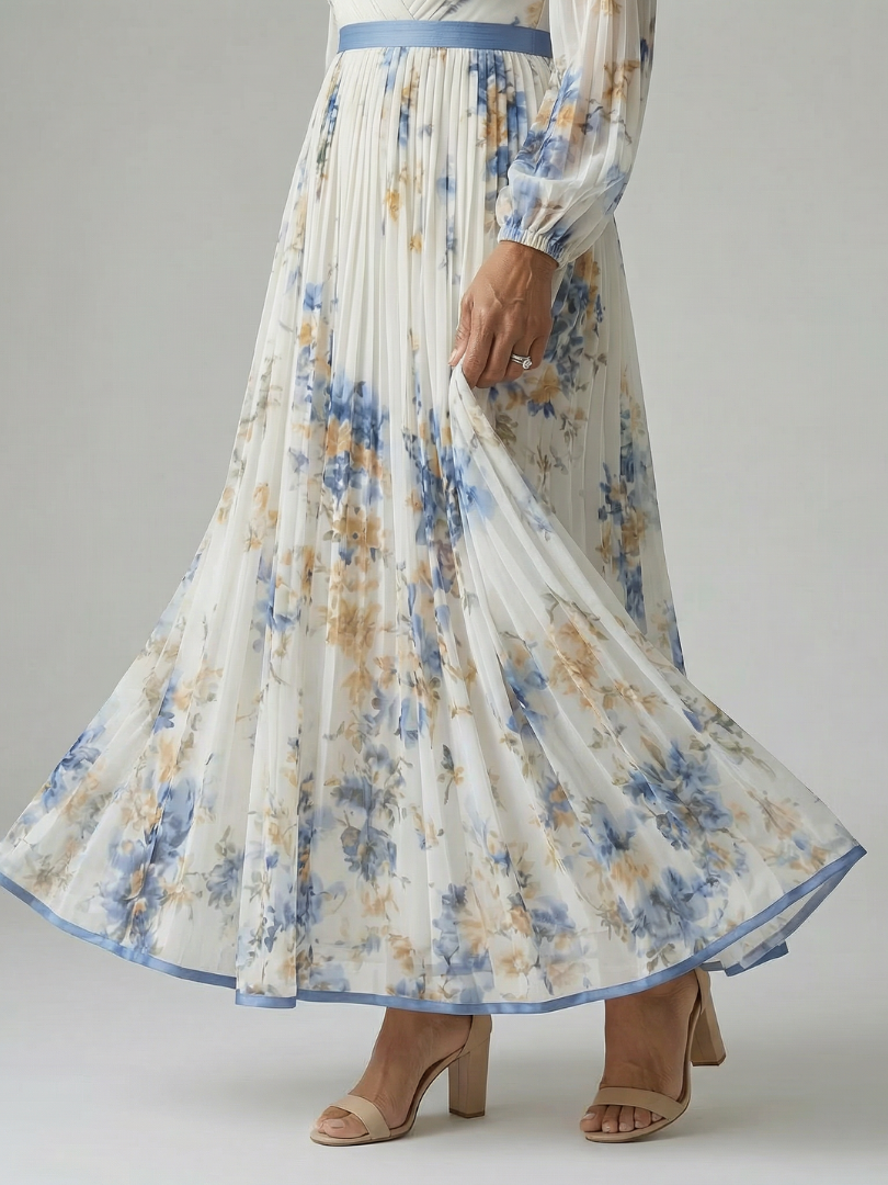 Eloane | Plepota Wrap Midi Kleita