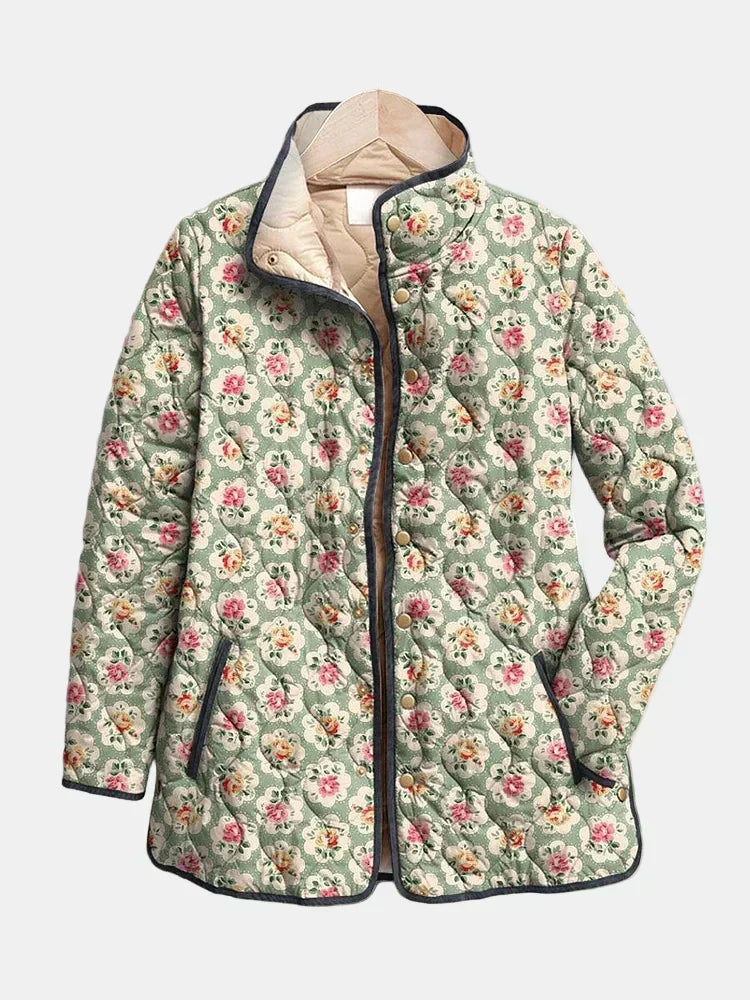 Dārga | Veste Matelassée Tapisserie Fleurie