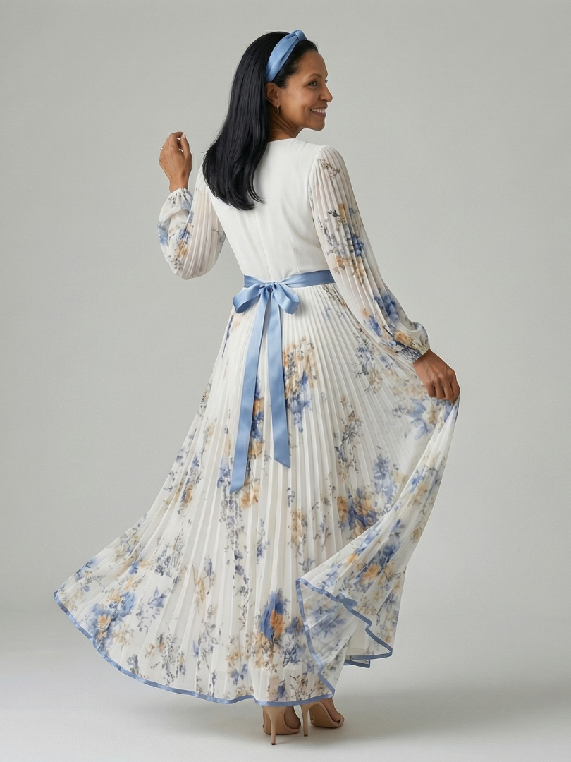 Eloane | Plepota Wrap Midi Kleita