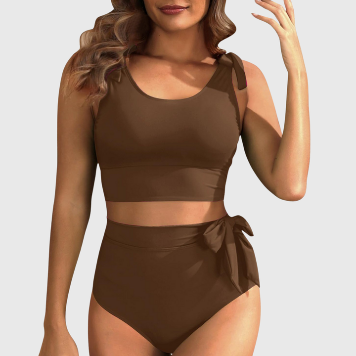 Dianthe | Augstās jostas divdaļīgais bikini komplekts