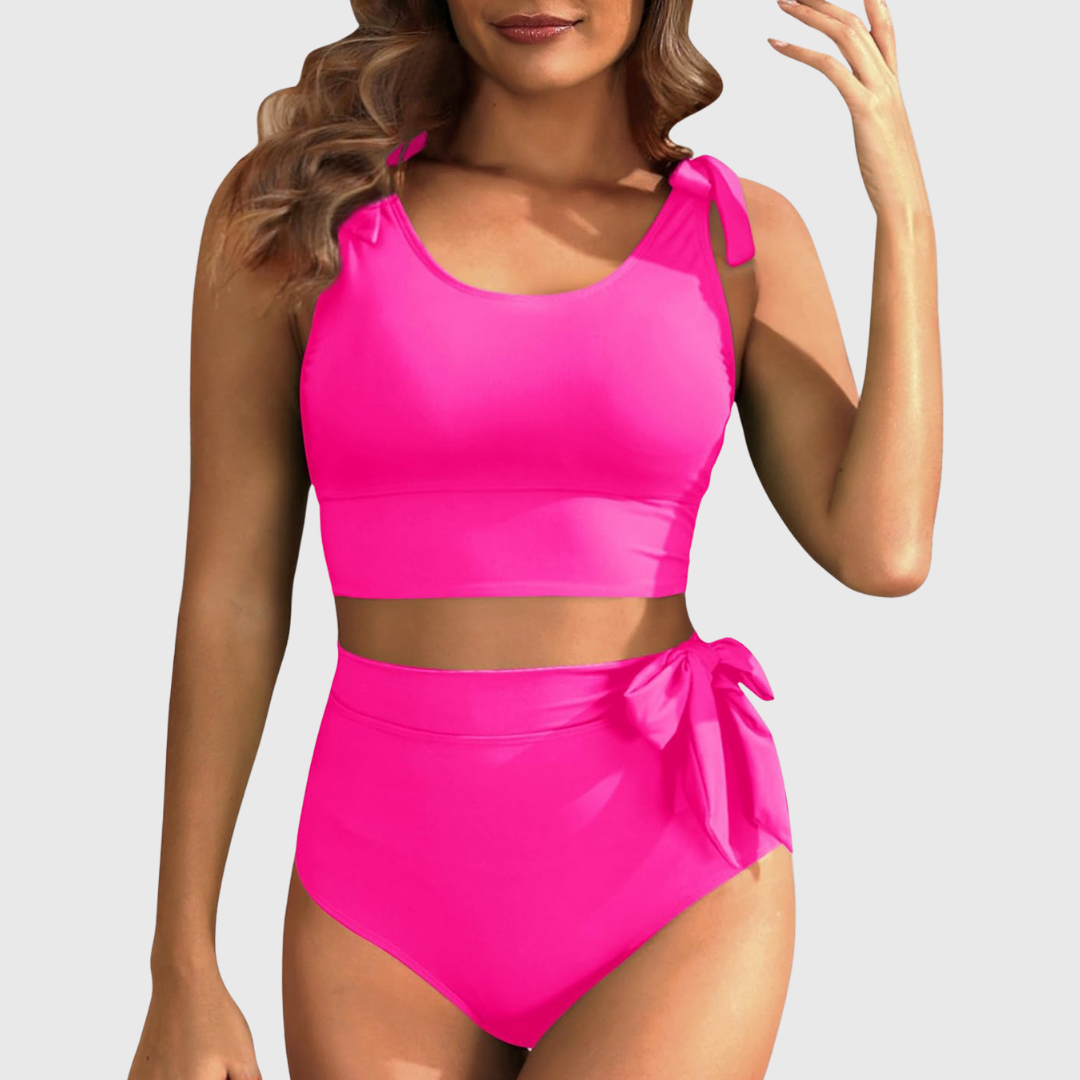 Dianthe | Augstās jostas divdaļīgais bikini komplekts
