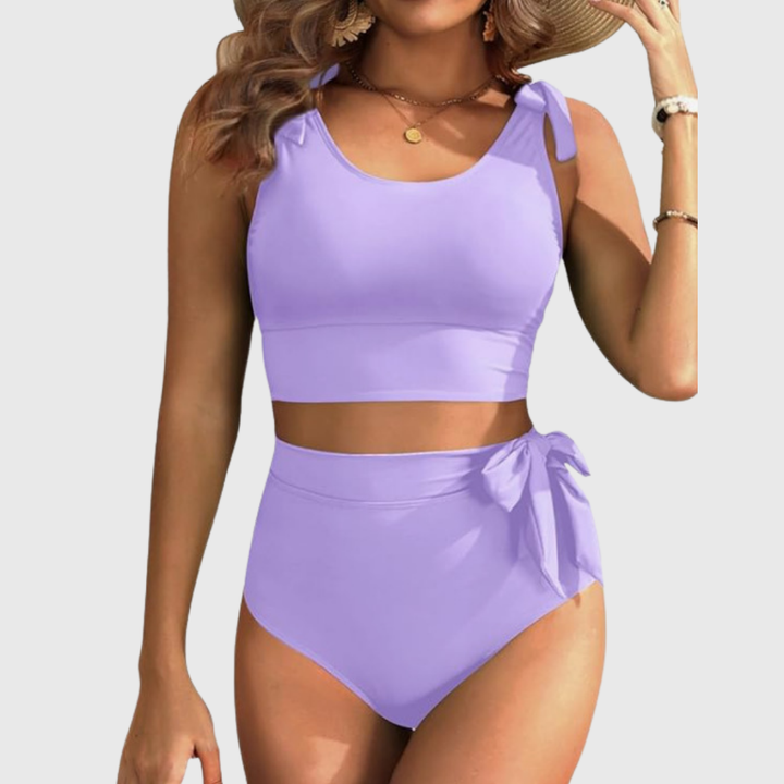 Dianthe | Augstās jostas divdaļīgais bikini komplekts