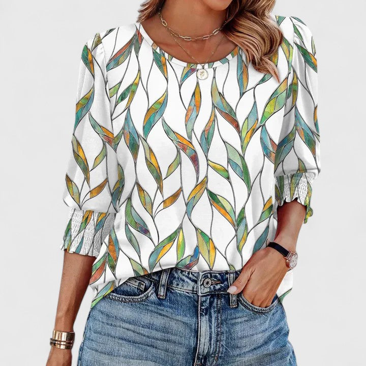 Lorna | Elegants Smockēts Top