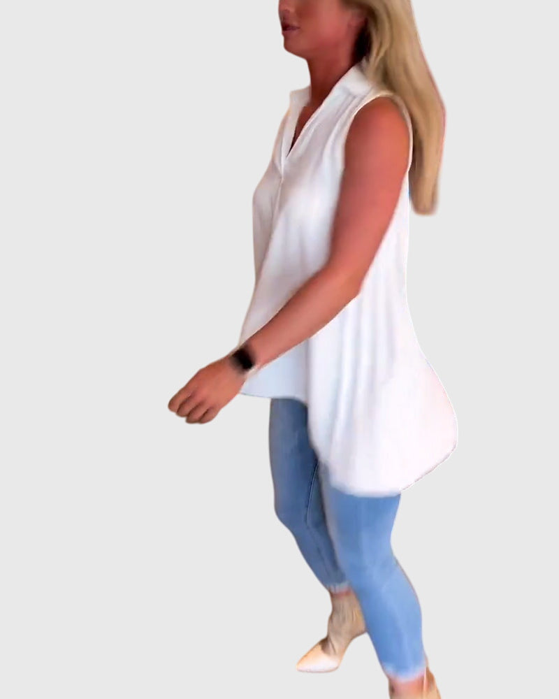 Ottavia | Bez Piedurknēm Top