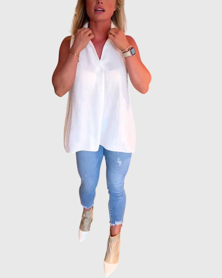 Ottavia | Bez Piedurknēm Top