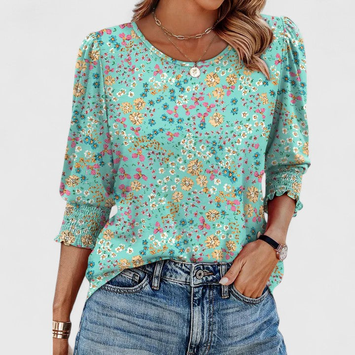 Lorna | Elegants Smockēts Top