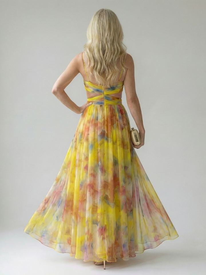 Sidonie | Mīkstais Wrap Maxi Kleita