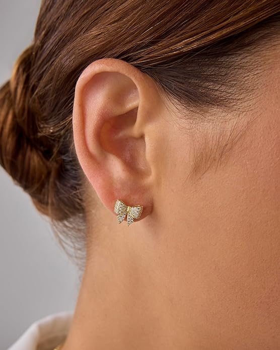 Bowie Inspired Earrings | Gold