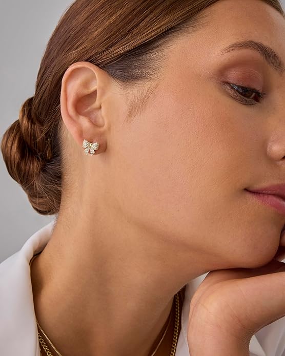 Bowie Inspired Earrings | Gold