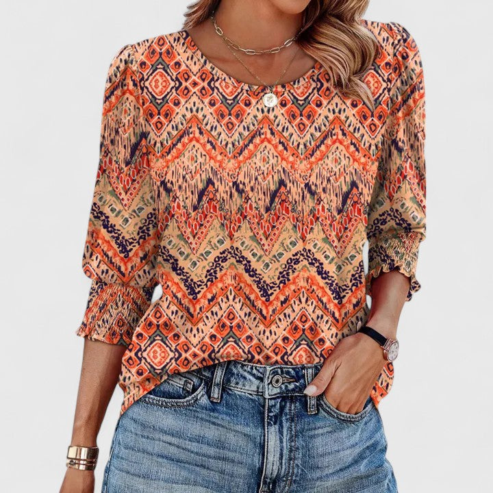 Lorna | Elegants Smockēts Top