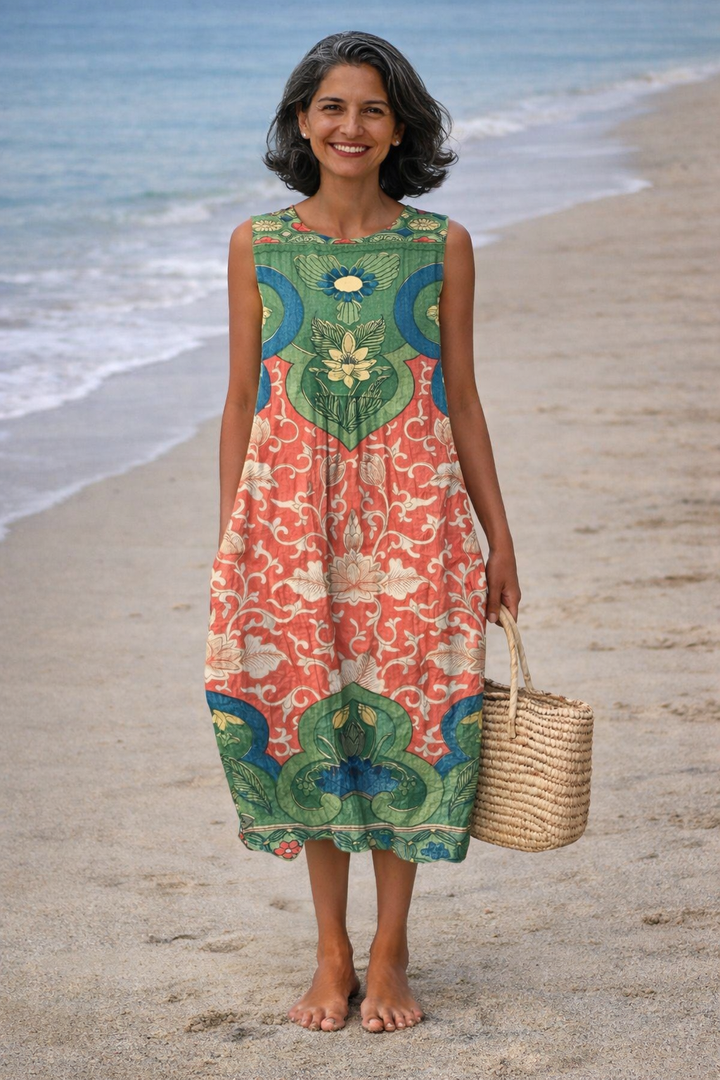 Roxelane | Boho Midi Kleita