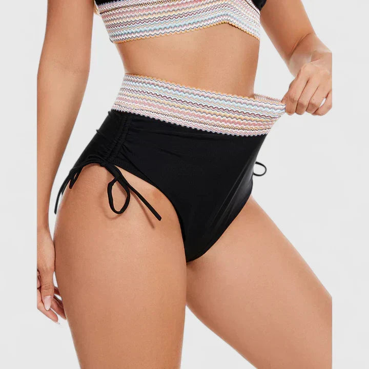 Baptistine | Elegants augstās jostas bikini komplekts