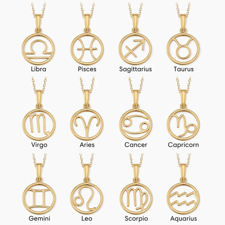 Zodiaka zīmju kaklarota