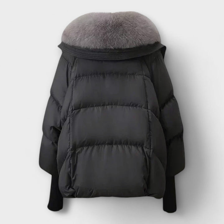 Dainuvīte | Eleganta jaka ar kažokādas apdari