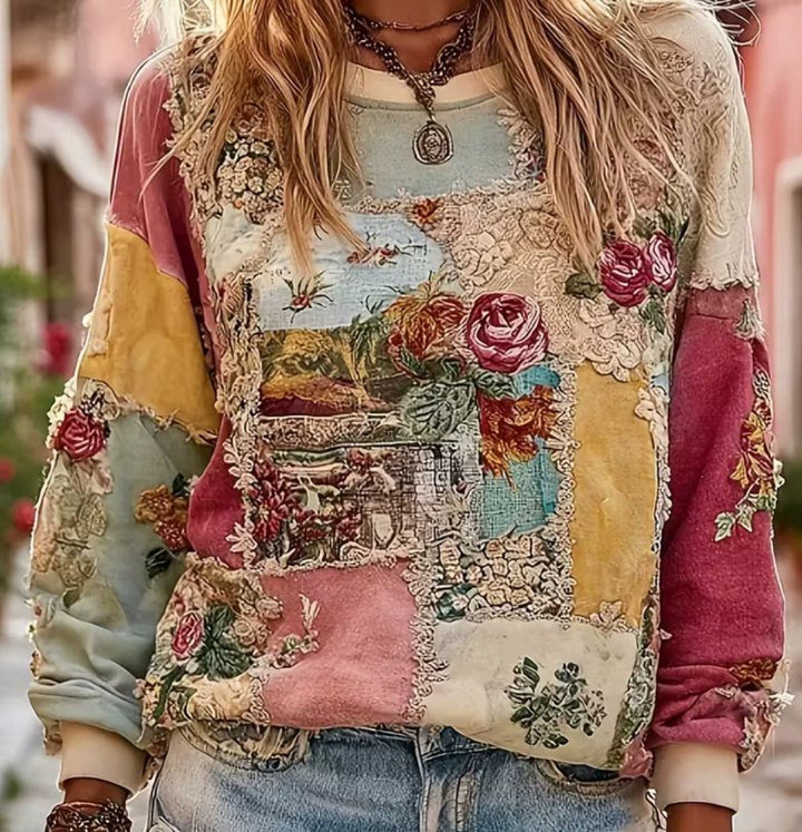 Tiziana | Boho Adītais Džemperis