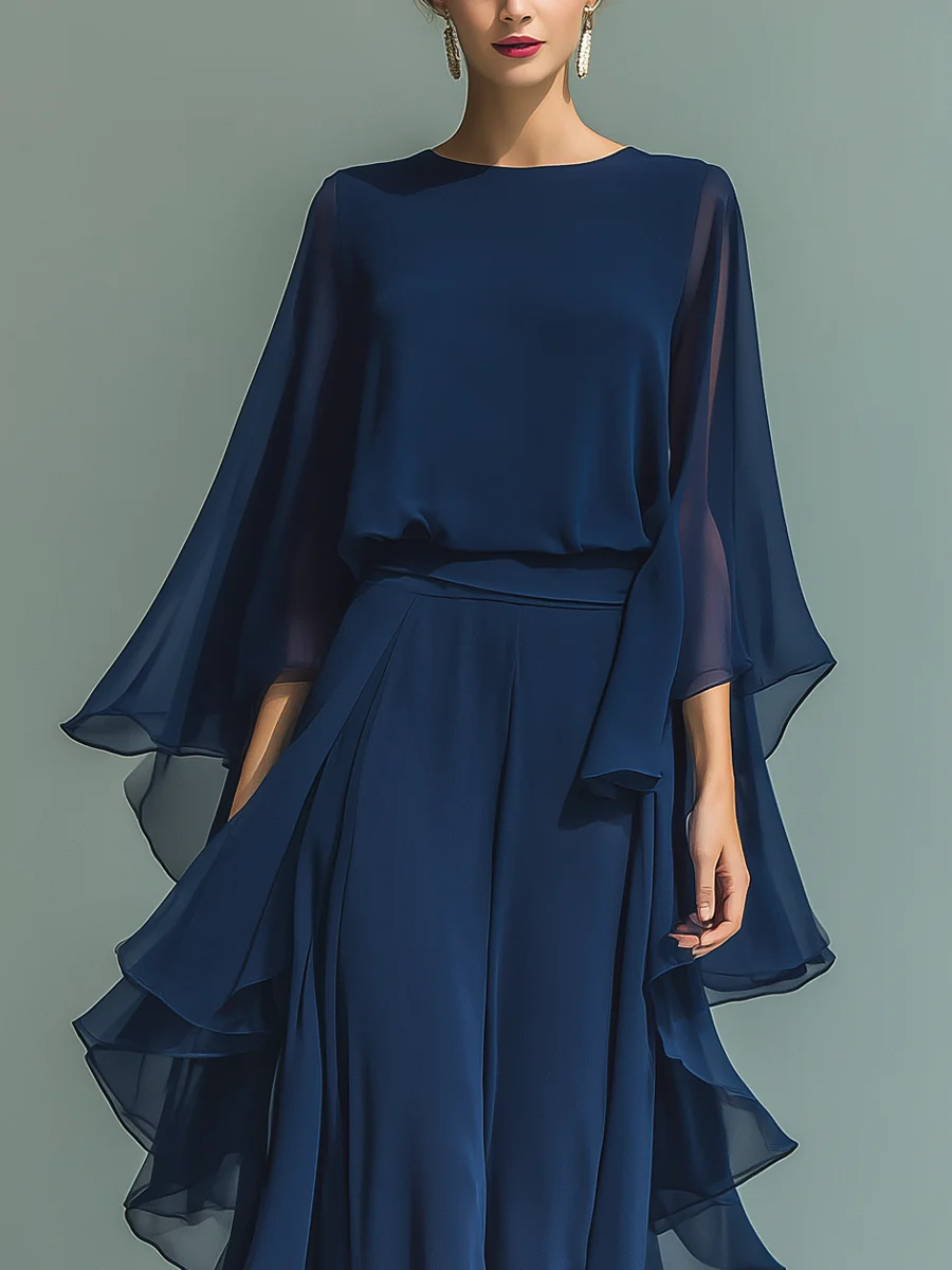 Manoela | Elegants plūstošs vakara kombinezons