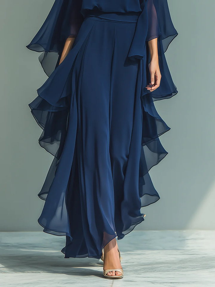Manoela | Elegants plūstošs vakara kombinezons