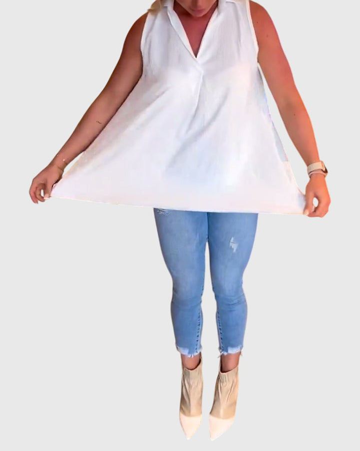 Ottavia | Bez Piedurknēm Top