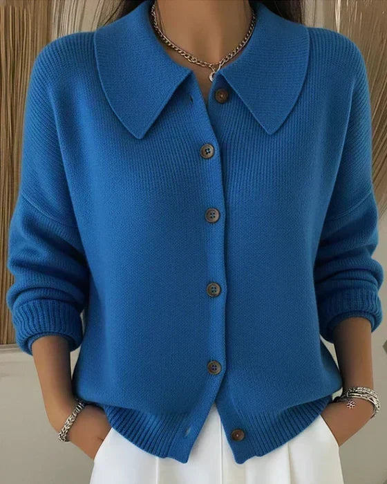 Danija | Veste ar pogājamu apkakli