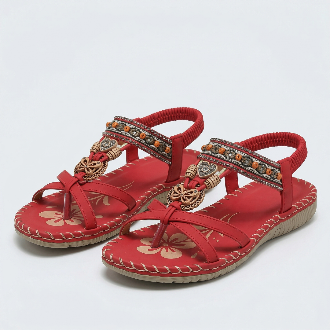 Lyonelle – Ortopēdiskie Sandales Ibizā Stilā Komfortam un Elegancei