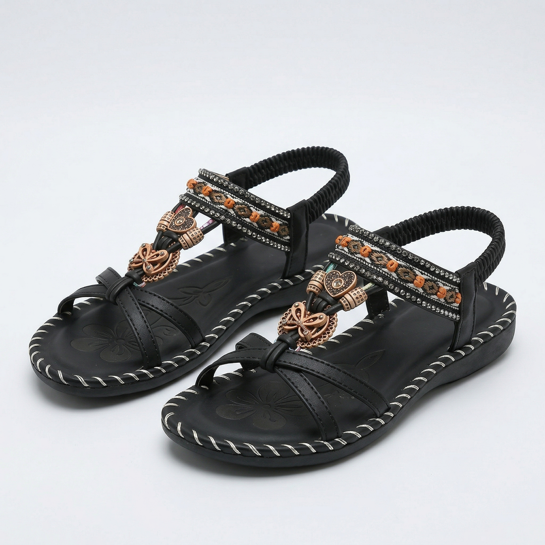 Lyonelle – Ortopēdiskie Sandales Ibizā Stilā Komfortam un Elegancei